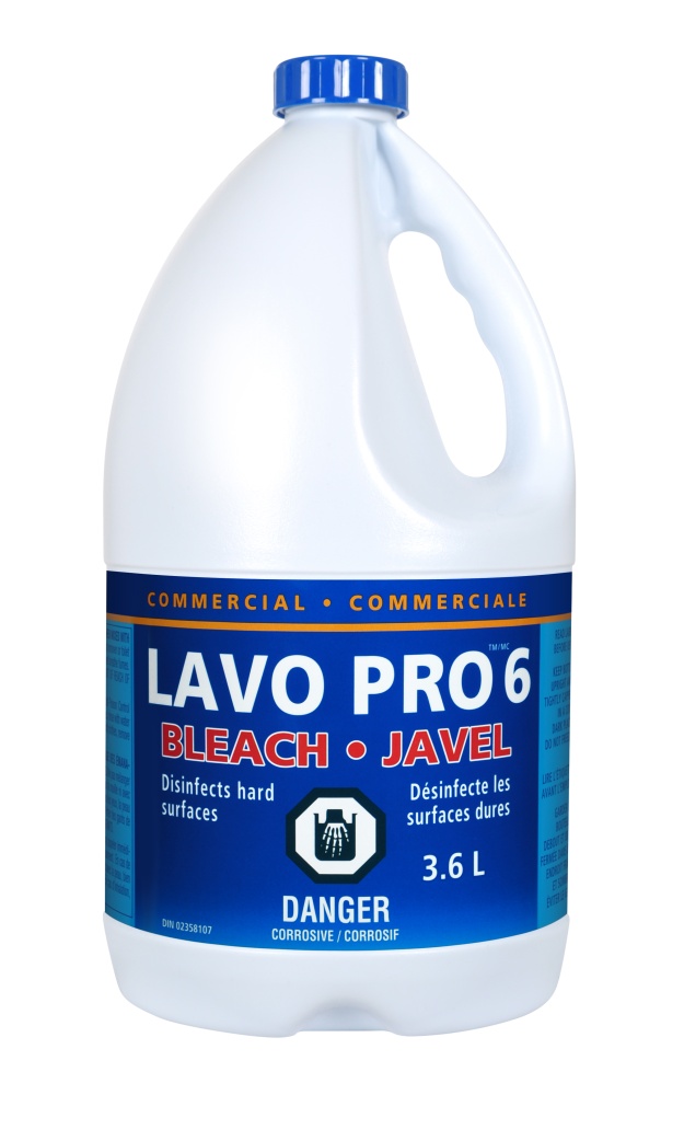 (West) Commerical Liquid Bleach 6% (LAVO 6) CS/6x3.6L.