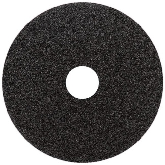 12'' Black Floor Stripping Pads Cs/5