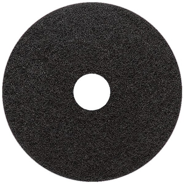 18'' Black Floor Stripping Pads Cs/5