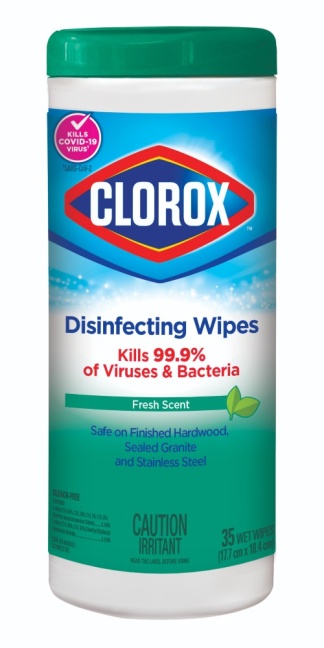 Disinfecting Wipes Fresh Scent CS/12x35CT.