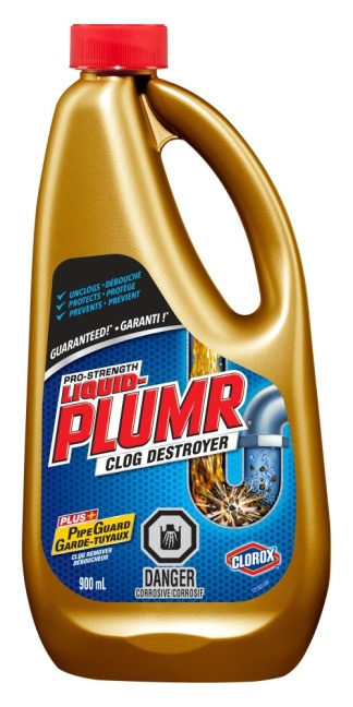 Liquid Plumber Pro Drain Clog Remover CS/9x900ML.
