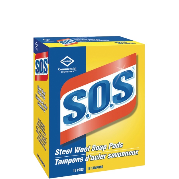 Cs/12 X PK/18 S.O.S. Soap Pads