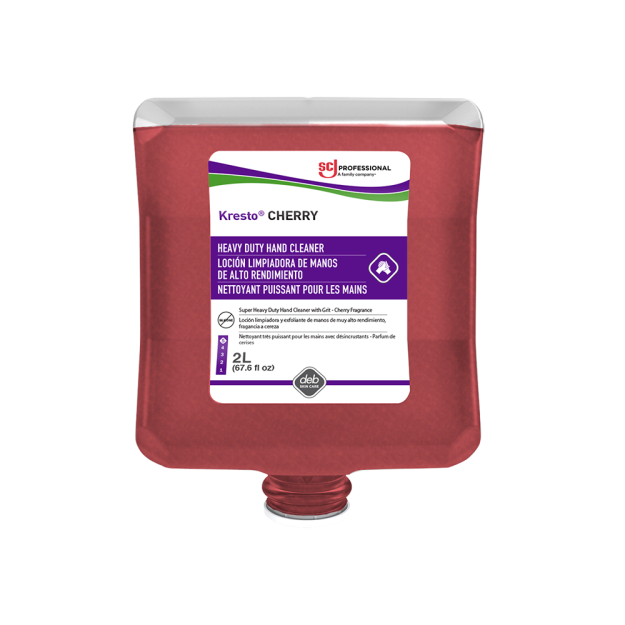 Kresto Nettoyant pour les mains ultra-robuste cerise cs/4x2L.
