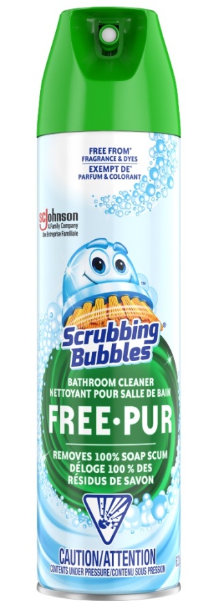 Scrubbing Bubbles Bathroom Cleaner Aerosol CS/12x623g.
