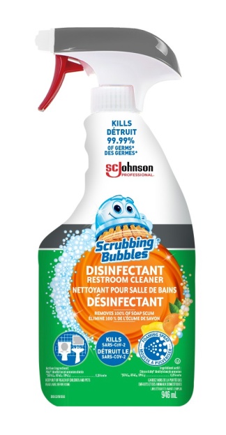 Scubbing Bubbles Disinfecting Restroom Trigger CS/8x946ML.