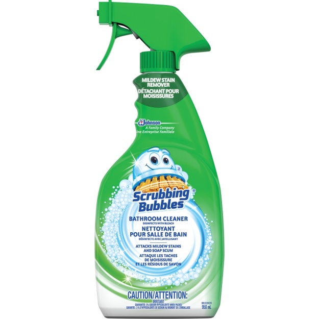 Scrubbing Bubbles Disinfectant Bathroom Cleaner w/Bleach CS/12x946ML